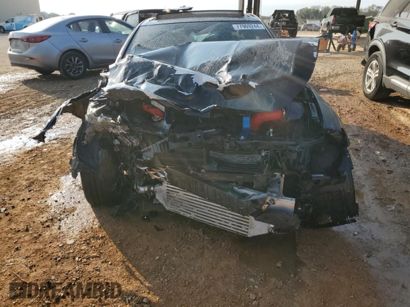 2019 Genesis G70 Advanced with VIN KMTG74LE2KU013905, listed as a Copart auction lot 77969244 with 73,985 mi miles and Salvage Title. Bid and sale history available at DreamBid. Image 5.
