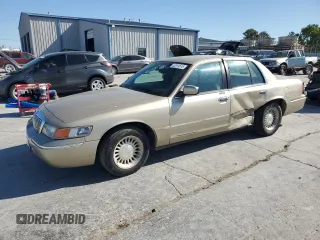 1999 Mercury Grand Marquis LS z VIN 2MEFM75WXXX716533, wystawiony jako Copart lot #53314515 z przebiegiem 143 628 mil mil oraz Szkoda całkowita • Salvage title. Historia ofert i sprzedaży dostępna na DreamBid. Obrazek 1.
