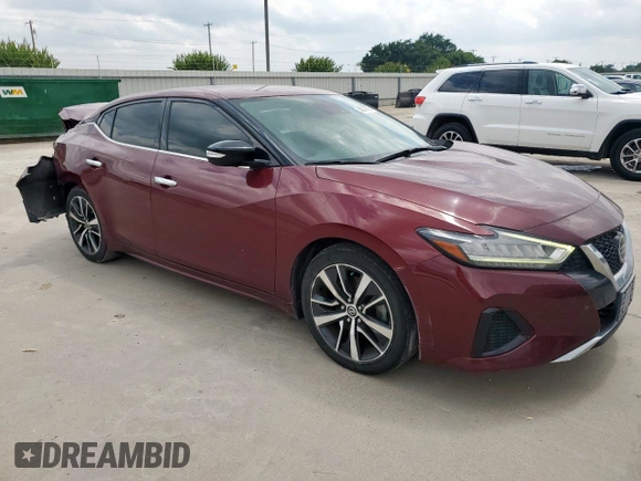 2020 Nissan Maxima SV with VIN 1N4AA6CV7LC376697, listed as a Copart auction lot 59306825 with 105,745 mi miles and Salvage title. Bid and sale history available at DreamBid. Image 4.