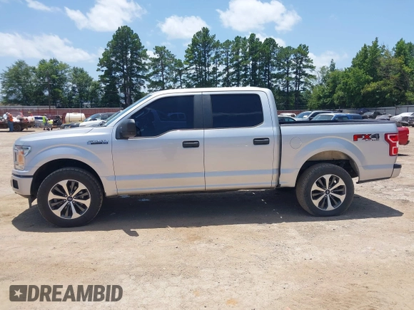 2019 Ford F-150 XL with VIN 1FTEW1EP5KKD24620, listed as a IAAI auction lot 42631896 with 123,583 mi miles and . Bid and sale history available at DreamBid. Image 14.