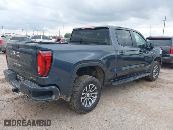 2021 GMC Sierra 1500 AT4 with VIN 1GTP9EED1MZ441456, listed as a IAAI auction lot 40252175 with 23,649 mi miles. Bid and sale history available at carsss.com. Image 4.