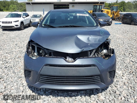 2016 Toyota Corolla L with VIN 2T1BURHE7GC542911, listed as a Copart auction lot 64186995 with 91,826 mi miles and Salvage title. Bid and sale history available at DreamBid. Image 5.
