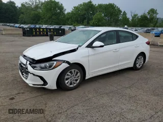 2017 Hyundai Elantra SE with VIN 5NPD74LF5HH059757, listed as a Copart auction lot 59579735 with 97,314 mi miles and Salvage title. Bid and sale history available at DreamBid. Image 1.