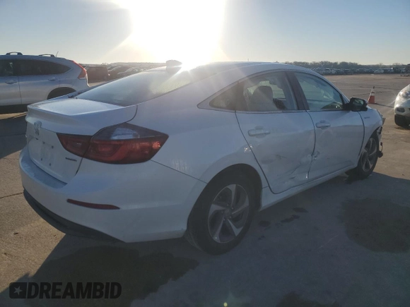 2019 Honda Insight EX with VIN 19XZE4F55KE028941, listed as a Copart auction lot 86532064 with 143,856 mi miles and Salvage Title. Bid and sale history available at DreamBid. Image 3.