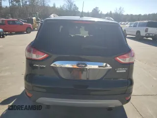 2014 Ford Escape Titanium with VIN 1FMCU0JX4EUA42499, listed as a Copart auction lot 87951075 with 108,358 mi miles and Salvage Title. Bid and sale history available at carsss.com. Image 6.