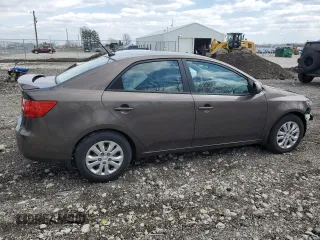 2013 Kia Forte EX with VIN KNAFU4A2XD5685488, listed as a Copart auction lot 51740005 with 96,206 mi miles and Salvage Title. Bid and sale history available at carsss.com. Image 3.