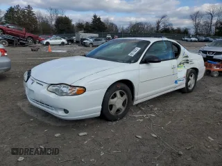 2000 Chevrolet Monte Carlo SS with VIN 2G1WX12K5Y9348669, listed as a Copart auction lot 46110075 with 186,511 mi miles and Clean Title. Bid and sale history available at carsss.com. Image 1.
