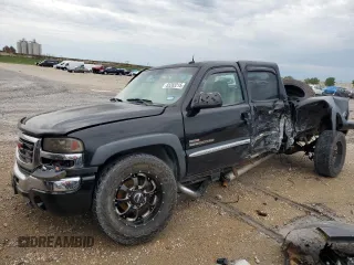 2004 GMC Sierra 2500HD SLT z VIN 1GTHK23114F143006, wystawiony jako Copart lot #55283215 z przebiegiem Nie podano mil oraz Szkoda całkowita • Salvage title. Historia ofert i sprzedaży dostępna na DreamBid. Obrazek 1.