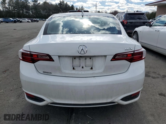 2018 Acura ILX with VIN 19UDE2F30JA002036, listed as a Copart auction lot 46244065 with 76,610 mi miles and Salvage title. Bid and sale history available at DreamBid. Image 6.