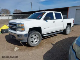 2014 Chevrolet Silverado 1500 LT with VIN 3GCPCREC4EG121775, listed as a IAAI auction lot 41291548 with 268,978 mi miles. Bid and sale history available at carsss.com. Image 2.