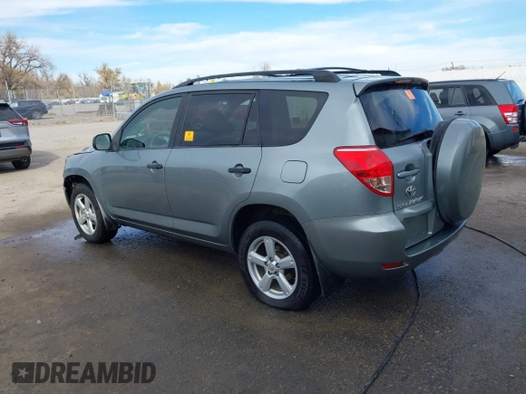 2008 Toyota RAV4 with VIN JTMBD33V985212870, listed as a IAAI auction lot 40765461 with 163,580 mi miles. Bid and sale history available at carsss.com. Image 3.