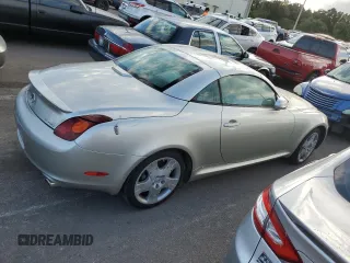 2004 Lexus SC with VIN JTHFN48Y140052660, listed as a Copart auction lot 74563184 with Not Provided miles and Salvage Title. Bid and sale history available at carsss.com. Image 3.
