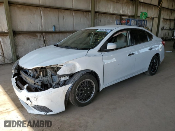2017 Nissan Sentra S with VIN 3N1AB7AP2HY335963, listed as a Copart auction lot 52552185 with 75,119 mi miles and Salvage Title. Bid and sale history available at DreamBid. Image 1.