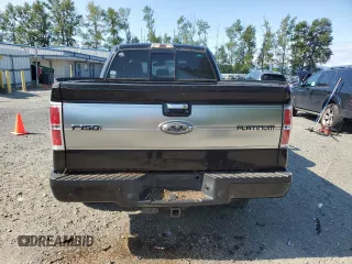 2013 Ford F-150 XL with VIN 1FTFW1ET8DFC43527, listed as a Copart auction lot 59444235 with 93,588 mi miles and Salvage title. Bid and sale history available at DreamBid. Image 6.