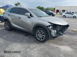 2016 Lexus NX 200t with VIN JTJYARBZ9G2044199, listed as a IAAI auction lot 41568514 with 150,338 mi miles. Bid and sale history available at carsss.com. Image 1.