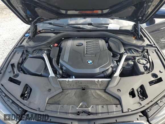 2023 BMW 5 Series 540i xDrive with VIN WBA73BJ00PWY18798, listed as a Copart auction lot 72574454 with 26,445 mi miles and Salvage Title. Bid and sale history available at carsss.com. Image 13.