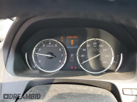 2015 Acura TLX with VIN 19UUB1F36FA023029, listed as a Copart auction lot 58912725 with 96,677 mi miles and Salvage title. Bid and sale history available at DreamBid. Image 9.