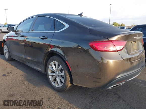 2015 Chrysler 200 C with VIN 1C3CCCCG5FN581946, listed as a IAAI auction lot 41919719 with 66,742 mi miles. Bid and sale history available at carsss.com. Image 3.