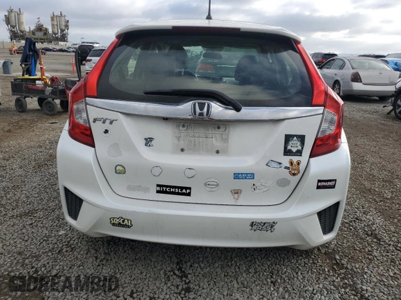 2016 Honda Fit EX-L with VIN JHMGK5H82GS009327, listed as a Copart auction lot 47458075 with 123,251 mi miles and Salvage title. Bid and sale history available at DreamBid. Image 6.