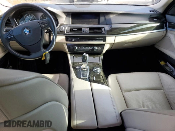 2013 BMW 5 Series 528i with VIN WBAXG5C50DDY37485, listed as a Copart auction lot 44635755 with 127,970 mi miles and Clean Title. Bid and sale history available at carsss.com. Image 8.