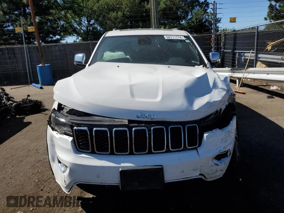 2022 Jeep Grand Cherokee WK Limited with VIN 1C4RJFBGXNC121397, listed as a Copart auction lot 64711774 with 0 mi miles and Salvage Title. Bid and sale history available at carsss.com. Image 5.