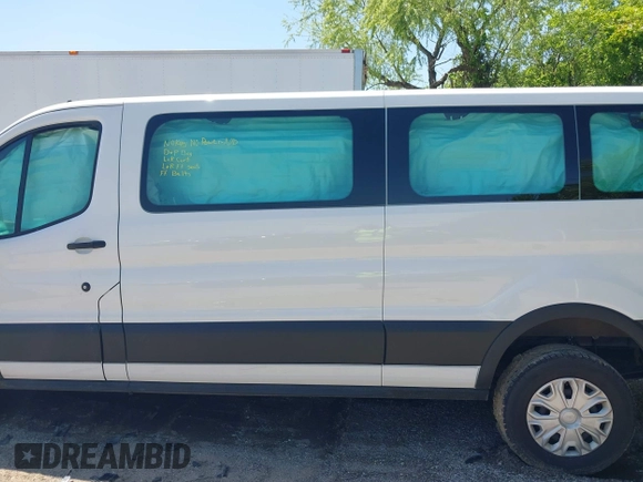 2024 Ford Transit Passenger XL with VIN 1FBAX2Y80RKA83702, listed as a IAAI auction lot 41955150 with 21,964 mi miles. Bid and sale history available at carsss.com. Image 14.