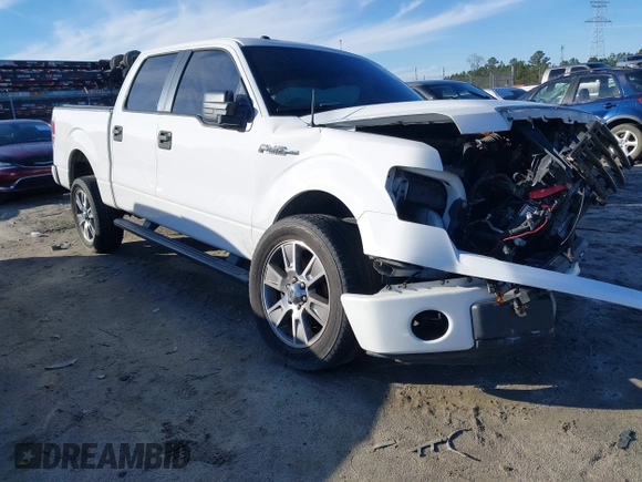 2014 Ford F-150 XL with VIN 1FTFW1CF6EFA07781, listed as a IAAI auction lot 41368045 with Not Provided miles. Bid and sale history available at carsss.com. Image 1.