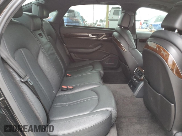 2015 Audi A8 L 3.0T with VIN WAU3GAFD6FN035532, listed as a Copart auction lot 51659145 with 120,516 mi miles and Clean Title. Bid and sale history available at carsss.com. Image 10.