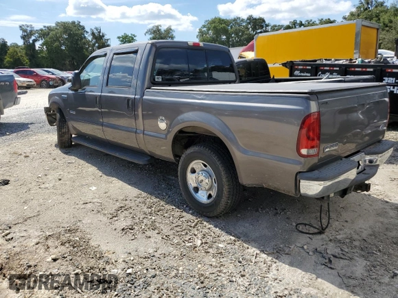 2006 Ford Super Duty F-250 XL with VIN 1FTSW20P96EA80801, listed as a Copart auction lot 72773784 with 166,985 mi miles and Salvage Title. Bid and sale history available at carsss.com. Image 2.