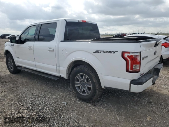 2017 Ford F-150 XL with VIN 1FTEW1CP5HKC11102, listed as a Copart auction lot 54764785 with 195,901 mi miles and Salvage title. Bid and sale history available at DreamBid. Image 2.