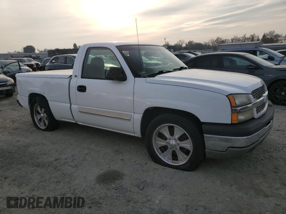 2003 Chevrolet Silverado 1500 with VIN 1GCEC14V93Z348632, listed as a Copart auction lot 83012644 with 132,115 mi miles and Salvage Title. Bid and sale history available at carsss.com. Image 4.
