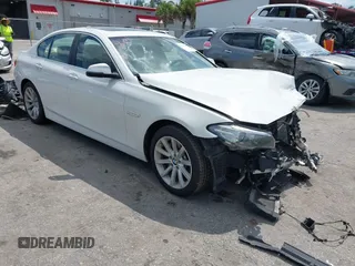 2014 BMW 5 Series 535i z VIN WBA5B1C56ED483780, wystawiony jako IAAI lot #42308960 z przebiegiem 155 037 mil mil oraz . Historia ofert i sprzedaży dostępna na DreamBid. Obrazek 1.