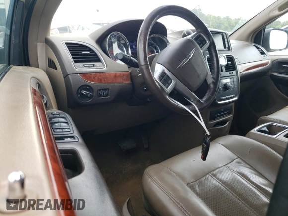 2013 Chrysler Town & Country Touring-L with VIN 2C4RC1CG7DR677670, listed as a Copart auction lot 54832475 with 194,607 mi miles and Clean Title. Bid and sale history available at carsss.com. Image 8.