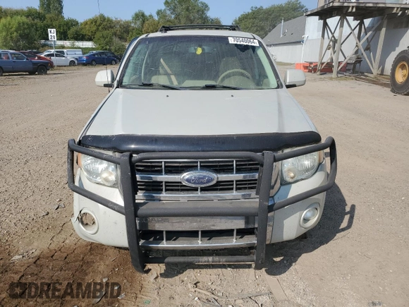 2009 Ford Escape Limited с VIN 1FMCU94719KA33504, выставлен на аукционе Copart как лот 70540064 с пробегом 209 005 миль миль и Чистый • Clean title. История ставок и продаж доступна на DreamBid. Изображение 5.