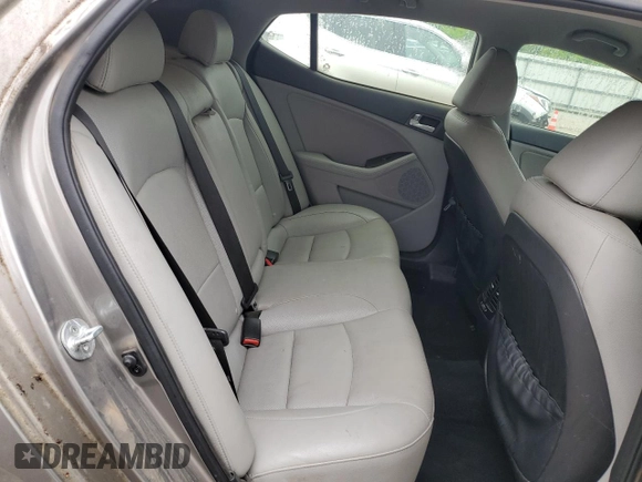 2015 Kia Optima EX с VIN 5XXGN4A77FG514163, выставлен на аукционе Copart как лот 56245325 с пробегом 135 071 миль миль и Чистый • Clean title. История ставок и продаж доступна на DreamBid. Изображение 10.
