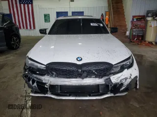2021 BMW 3 Series M340i xDrive with VIN 3MW5U9J02M8B60533, listed as a Copart auction lot 84322494 with 0 mi miles and Salvage Title. Bid and sale history available at carsss.com. Image 5.