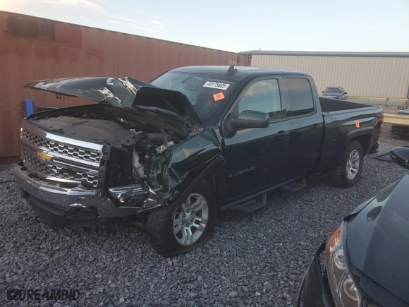 2015 Chevrolet Silverado 1500 LT with VIN 1GCVKRECXFZ161452, listed as a Copart auction lot 48175605 with 0 mi miles and Salvage Title. Bid and sale history available at carsss.com. Image 1.