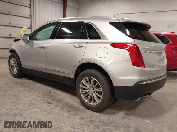 2017 Cadillac XT5 Premium Luxury AWD with VIN 1GYKNERS1HZ282954, listed as a IAAI auction lot 41217097 with 63,154 mi miles. Bid and sale history available at carsss.com. Image 3.