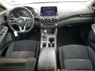 2020 Nissan Sentra SR with VIN 3N1AB8DV7LY217142, listed as a Copart auction lot 50241005 with 105,559 mi miles and Salvage Title. Bid and sale history available at DreamBid. Image 8.