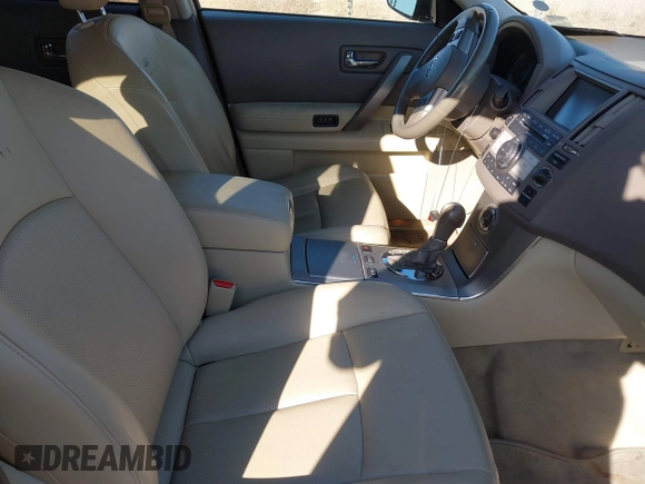 2008 Infiniti FX with VIN JNRAS08U88X100064, listed as a IAAI auction lot 40554287 with 122,273 mi miles and . Bid and sale history available at carsss.com. Image 5.