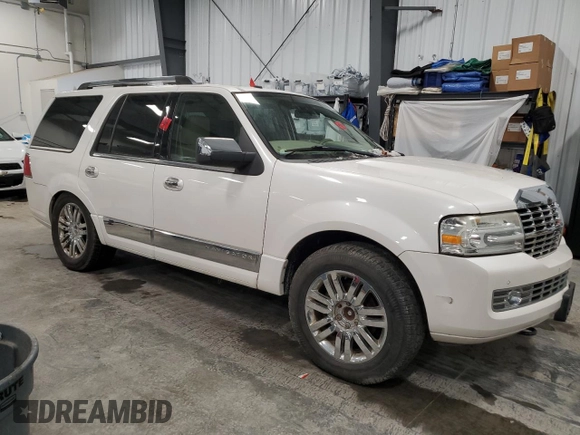 2009 Lincoln Navigator with VIN 5LMFU28549LJ00830, listed as a Copart auction lot 89405545 with Not provided miles and Non repairable. Bid and sale history available at DreamBid. Image 4.