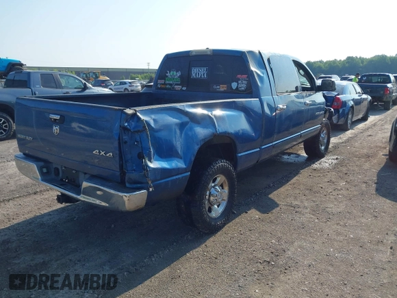 2006 Dodge 2500 SLT with VIN 3D7KS29CX6G209686, listed as a IAAI auction lot 42470597 with 286,957 mi miles and . Bid and sale history available at DreamBid. Image 4.