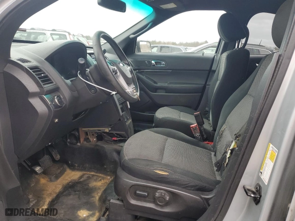 2015 Ford Utility Police Interceptor with VIN 1FM5K8AR3FGA35459, listed as a Copart auction lot 48020105 with 165,114 mi miles and Clean Title. Bid and sale history available at carsss.com. Image 7.