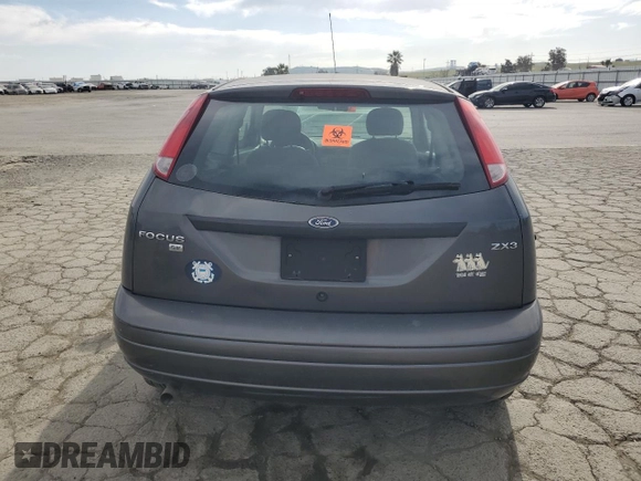 2005 Ford Focus S with VIN 3FAFP31N85R145706, listed as a Copart auction lot 52822925 with Not Provided miles and Clean Title. Bid and sale history available at carsss.com. Image 6.
