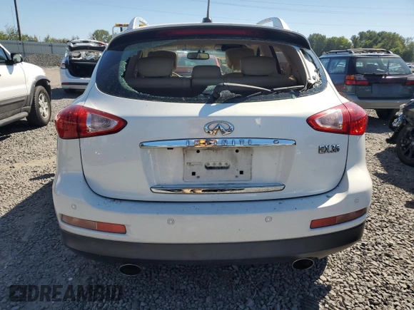 2008 Infiniti EX Journey with VIN JNKAJ09F08M355021, listed as a Copart auction lot 69666424 with 166,788 mi miles and Salvage Title. Bid and sale history available at carsss.com. Image 6.