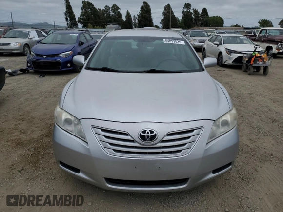 2008 Toyota Camry LE with VIN 4T1BE46K08U197164, listed as a Copart auction lot 54093025 with 126,359 mi miles and Clean Title. Bid and sale history available at carsss.com. Image 5.