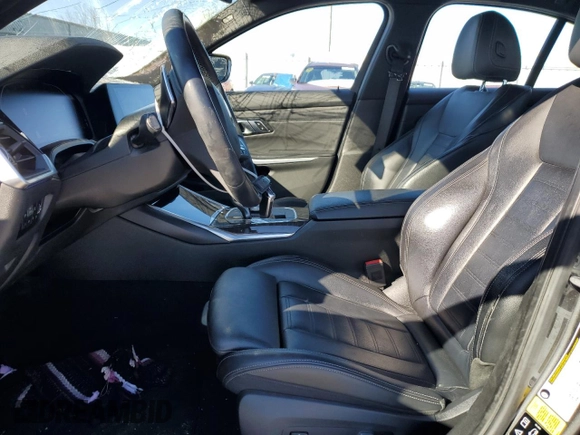 2020 BMW 3 Series 330i xDrive with VIN WBA5R7C04LFH50602, listed as a Copart auction lot 88260075 with 97,781 mi miles and Salvage Title. Bid and sale history available at carsss.com. Image 7.