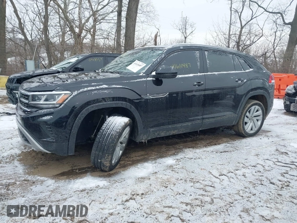 2022 Volkswagen Atlas SE with VIN 1V2LC2CA6NC211244, listed as a IAAI auction lot 41610487 with 49,494 mi miles and . Bid and sale history available at DreamBid. Image 14.