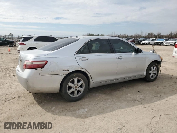 2007 Toyota Camry CE with VIN 4T1BE46K67U710965, listed as a Copart auction lot 47202355 with 213,827 mi miles and Salvage Title. Bid and sale history available at carsss.com. Image 3.