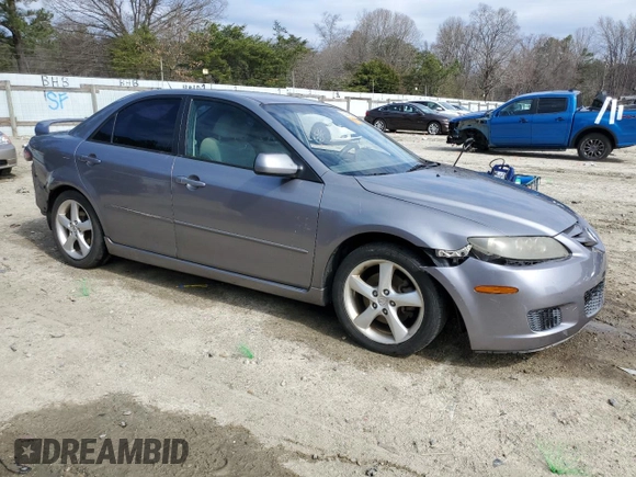 2008 Mazda 6 i Sport VE with VIN 1YVHP80C185M28336, listed as a Copart auction lot 50919245 with 229,955 mi miles and Salvage Title. Bid and sale history available at carsss.com. Image 4.